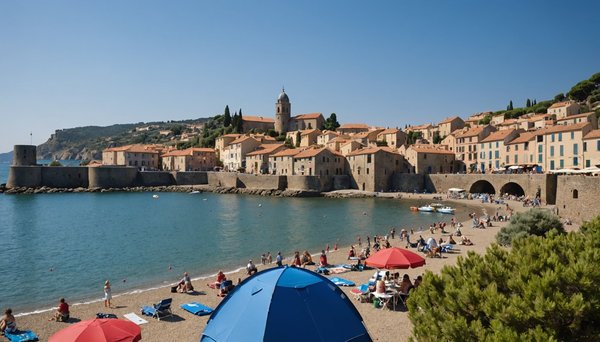 Collioure : des vacances proches de la mer en camping